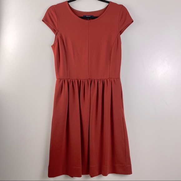 Madewell Ponte Screenplay Midi-Dress Size Small - Picture 2 of 6